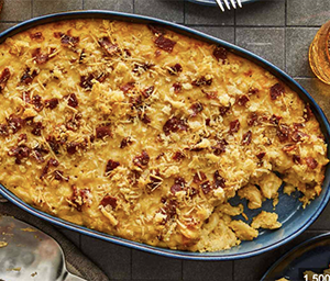 Pan of Mac 'n Cheese